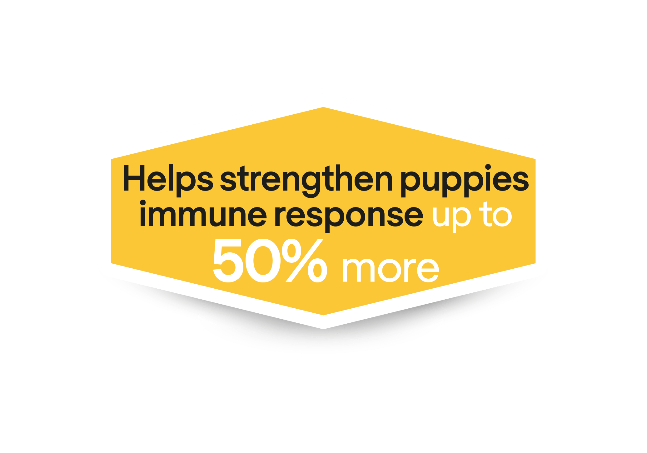 Ajută la întărirea răspunsului imun al puilor cu până la 50% mai mult