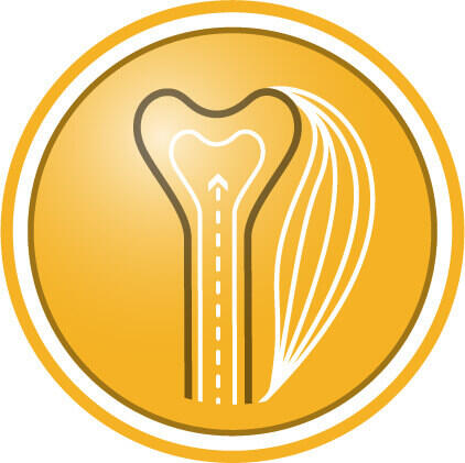 Susține creșterea sănătoasă a oaselor și a mușchilor