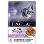 PURINA PRO PLAN JUNIOR NUTRISAVOUR cu Curcan, hrana umeda pentru pisici, 85 g
