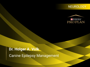 Gestionarea epilepsiei canine, cu Dr. Holger A. Volk